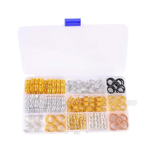 OSOLADY 1satz Dreadlocks Haarschmuck Verstellbare Haarringe Für Zöpfe Haaraccessoires Für Verschiedene Frisuren Für Festivals Und Partys von OSOLADY