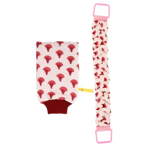 OSOLADY 1satz Exfolierende Rückenschrubber Und Duschhandschuhe Hautschonende Peeling-handschuhe Für Damen Für Bad Und Dusche Leicht Und Tragbar Mit Reichhaltiger Schaumerzeugung von OSOLADY
