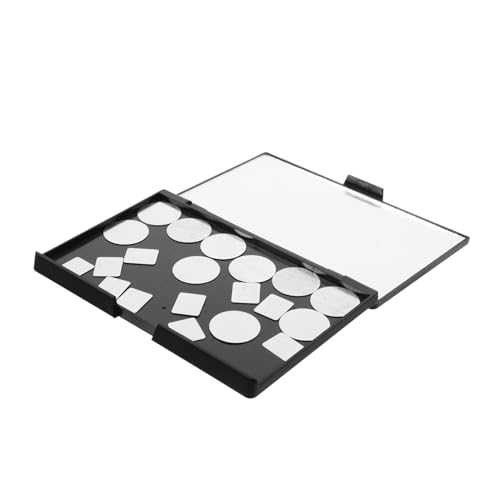 OSOLADY 1satz Leere Magnetische Lidschatten-palette Mit Spiegel Tragbares Make-up-behälter Die Aufbewahrung Von Lidschatten Und Losem Puder Für -make-up von OSOLADY