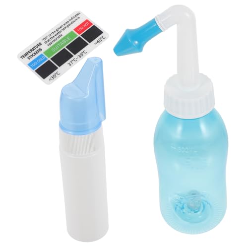OSOLADY 1satz Nasenspülung Mit Herzform Waschflasche Salzwasser Und Thermometer-aufkleber Für Schonende Nasenreinigung Praktisches Nasenpflege-tool Zur Täglichen Anwendung OSOLADY 1satz Nasenspülung Mit Herzform Waschflasche Salzwasser Und Thermometer-aufkleber Für Schonende Nasenreinigung Praktisches Nasenpflege-tool Zur Täglichen Anwendung von OSOLADY