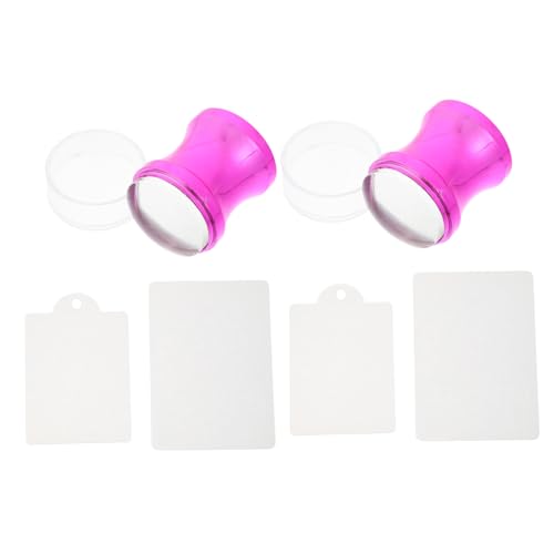 OSOLADY 1satz Silicone Nagelstempel Teiliges Maniküre Stempel Kit Für Kreative Nagelkunst Flexibles Silikonmaterial Einfaches Design Langlebig Und Praktisch Für Nail Art von OSOLADY