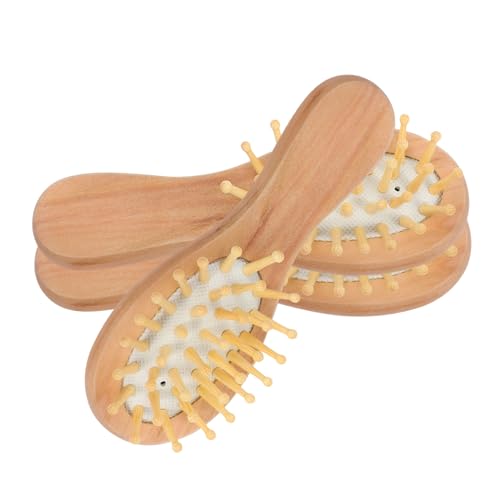 OSOLADY 1satz Teiliges Mini Haarbürsten Praktische Holz-kamm Mit Massagefunktion Für Zuhause Und Unterwegs Für Haartypen Weißes Kissen-design OSOLADY 1satz Teiliges Mini Haarbürsten Praktische Holz-kamm Mit Massagefunktion Für Zuhause Und Unterwegs Für Haartypen Weißes Kissen-design von OSOLADY