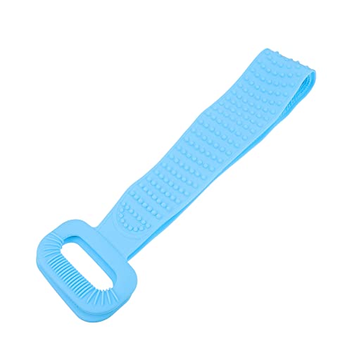 OSOLADY 1stk Badetuch Aus Silikon Saubere Körperwäsche Badeschwämme Rückenreinigung Reinigungsschwamm Gesichtsreiniger Rückenschrubber Für Die Dusche Massageduschkopf Kieselgel Blue von OSOLADY