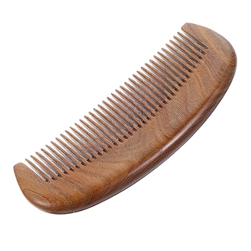 OSOLADY 1stück Chic Verawood Haarmassagekamm Mondform Handgefertigter Grüner Sandelholz-kamm Für Damen Und Herren Für Sanfte Kopfhautmassage Und Entwirren Von Haaren OSOLADY 1stück Chic Verawood Haarmassagekamm Mondform Handgefertigter Grüner Sandelholz-kamm Für Damen Und Herren Für Sanfte Kopfhautmassage Und Entwirren Von Haaren von OSOLADY