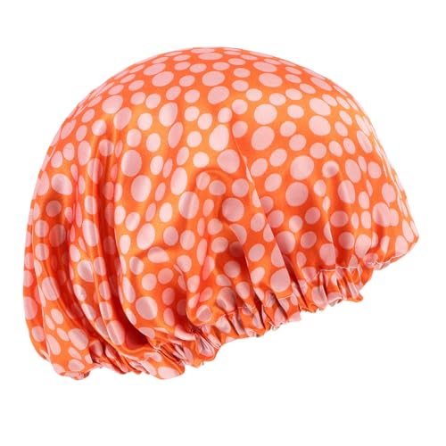 OSOLADY 1stück Schlafhaube Aus Satin Verstellbare Duschhaube Für Junge Mädchen Farbenfrohes Design Für Bad Und Schlaf Schützt Die Haare Angenehm Zu Tragen von OSOLADY