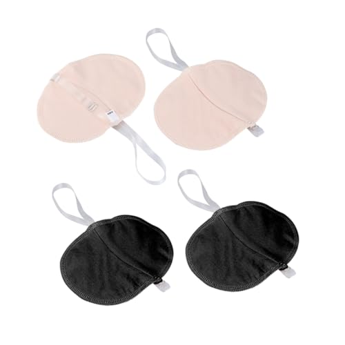 OSOLADY 2paare Wiederverwendbare Achselpads Wasserdichte Und Atmungsaktive Schweißpolster Für Damen Und Herren Unsichtbar Transparent von OSOLADY