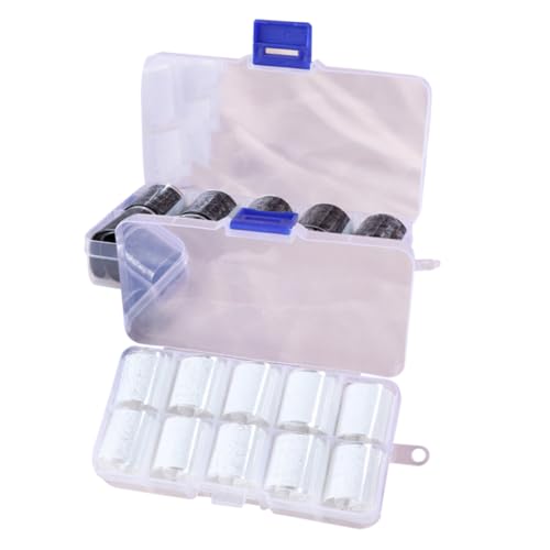 OSOLADY 20rollen Insgesamt Spitzen-nagelsticker Diy-maniküre-sticker Fingernagel-transfer-sticker Schwarz Und Weiß von OSOLADY