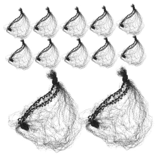 OSOLADY 2 Sets Elastische Haarnetze Für Männer Atmungsaktive Schlafkopfbedeckung Dehnbares Nylon Für Dutt 100 Stück * 2 OSOLADY 2 Sets Elastische Haarnetze Für Männer Atmungsaktive Schlafkopfbedeckung Dehnbares Nylon Für Dutt 100 Stück * 2 von OSOLADY