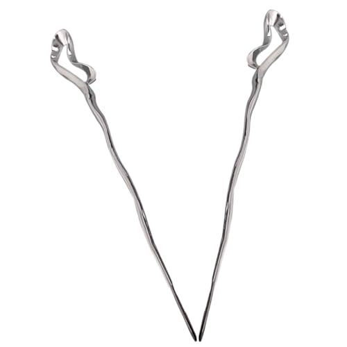 OSOLADY 2 Stck Chinesische Haarnadeln Metall Haarschmuck für Frauen Haargabel Retro Haarnadel für Mitteldickes und Langes Haar Stilvolles Design für Verschiedene Frisuren und von OSOLADY