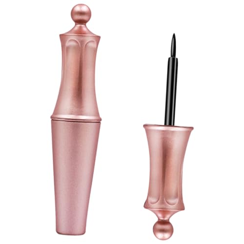 OSOLADY 2 Stück Flüssiger Eyeliner Flügel Bußgeld Rote Eyeliner-flüssigkeit Rauchig Wasserdicht Kosmetik Weißer Eyeliner Schwarz Lidstrich Flüssiges Eyeliner-make-up Titanoxid von OSOLADY