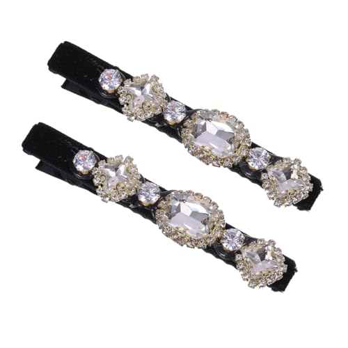 OSOLADY 2 Stück Haarspangen Mit Strasssteinen Für Damen Dekorative Haarspangen Für Feines Haar Glitzernde Krokodilklemmen Top-clip Für Haare OSOLADY 2 Stück Haarspangen Mit Strasssteinen Für Damen Dekorative Haarspangen Für Feines Haar Glitzernde Krokodilklemmen Top-clip Für Haare von OSOLADY