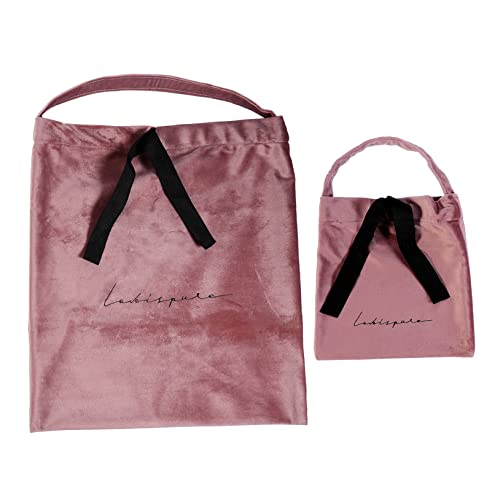 OSOLADY 2stücke Kosmetiktasche Kordelzug Praktische Make-up Aufbewahrungstasche Für Reisen Geeignet Für Damen Stilvolles Design Kleine Und Große Für Kosmetik Und Persönliche von OSOLADY