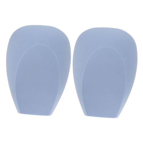 OSOLADY 2 Stück Makeup Schwamm Weich Hautfreundlich Waschbar Vielseitig für Foundation Flüssig Puder Sanfte Applikation Sparsamer Verbrauch für Damen und Geschenk Zufällige von OSOLADY
