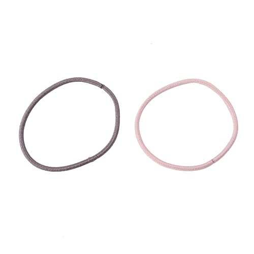 OSOLADY 2 Stück Modisches Haargummi Für Mädchen Einfaches Ring Haarband Pferdeschwanzhalter Langlebig Pink Und Kaffeefarben OSOLADY 2 Stück Modisches Haargummi Für Mädchen Einfaches Ring Haarband Pferdeschwanzhalter Langlebig Pink Und Kaffeefarben von OSOLADY