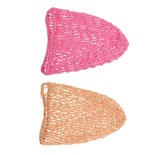 OSOLADY 2 Stück Haarnetz-mützen Elastisch Gehäkelt Für Damen Schützt Das Haar Bequemer Schlaf Vielseitig Einsetzbar Haar-accessoires Für Mädchen OSOLADY 2 Stück Haarnetz-mützen Elastisch Gehäkelt Für Damen Schützt Das Haar Bequemer Schlaf Vielseitig Einsetzbar Haar-accessoires Für Mädchen von OSOLADY