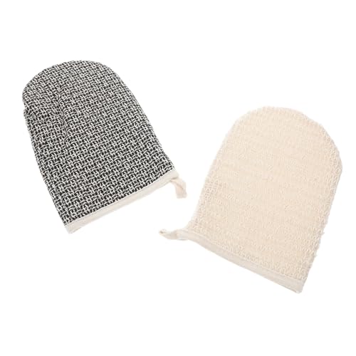 OSOLADY 2 Stück Peeling-badehandschuhe Duschhandschuhe Luffaschwämme Körperschrubber Für Männer Und Frauen Tiefenreinigung Peeling-handschuhe OSOLADY 2 Stück Peeling-badehandschuhe Duschhandschuhe Luffaschwämme Körperschrubber Für Männer Und Frauen Tiefenreinigung Peeling-handschuhe von OSOLADY