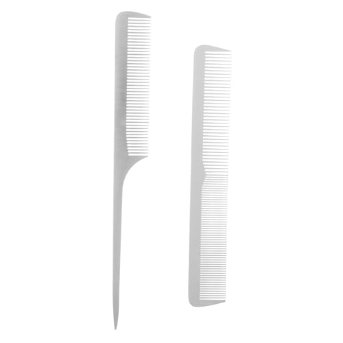 OSOLADY 2 Stück Schwanzkämme Friseurkamm Friseur Schwanzkämme Damen Scheitelhaarkämme Für Salon von OSOLADY