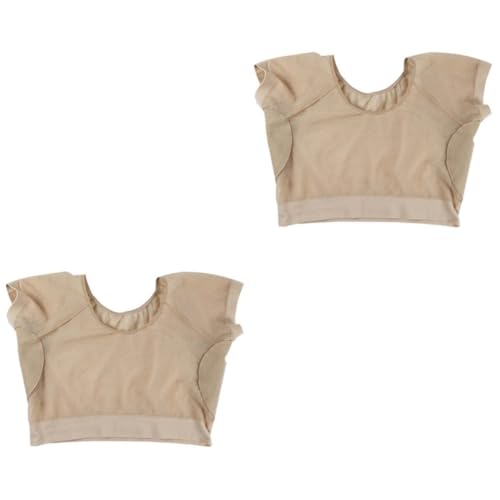 OSOLADY 2 Stück Schweißpads unter den Achseln Achselschweiß Damen summer dress for women dresses for women summer Unterarm-Schweißpolsterweste Schweißweste für Frauen Polyester (Polyester) von OSOLADY