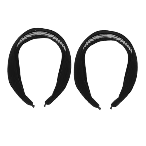 OSOLADY 2 Stück breites Stirnband für Damen Zahndesign rutschfestes Stirnband für Mädchen modisches Stirnband für Damen rutschfestes Haarband OSOLADY 2 Stück breites Stirnband für Damen Zahndesign rutschfestes Stirnband für Mädchen modisches Stirnband für Damen rutschfestes Haarband von OSOLADY