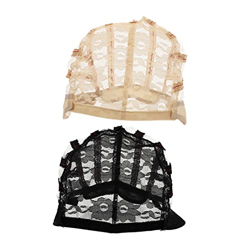 OSOLADY 2 Stücke Elastische Perücke Mützen Atmungsaktive Mesh Perücke Caps Lace Front Perücke Caps Für Erwachsene OSOLADY 2 Stücke Elastische Perücke Mützen Atmungsaktive Mesh Perücke Caps Lace Front Perücke Caps Für Erwachsene von OSOLADY