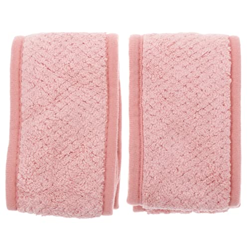 OSOLADY 2 Stücke Frauen Bad Dusche Waschen Gesicht Stirnband Haarband Makeup Kopf Wrap Wrap von OSOLADY