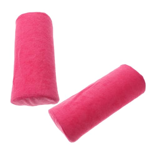 OSOLADY 2 Stücke Nagel Arm Rest Kissen Abnehmbare Handtuch für Salon Bequem für Nail Art Hand Unterstützung von OSOLADY
