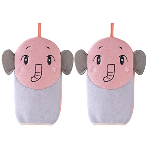 OSOLADY Badefäustlings-set 2-teilig Kinder-badehandschuhe Körperreinigungshandschuh Reichhaltiger Schaum Für Sicheres von OSOLADY