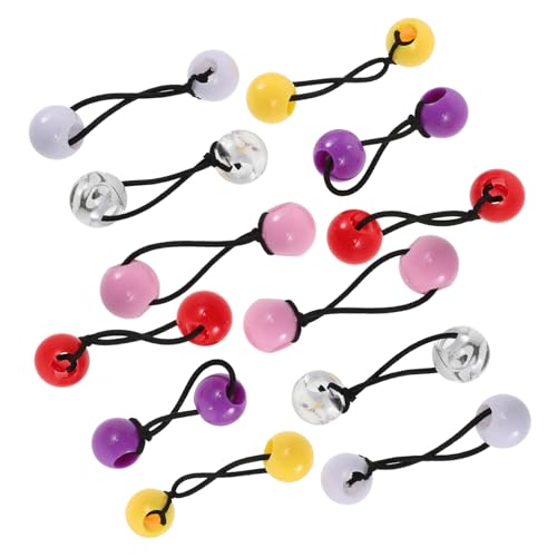 OSOLADY Haargummis für Mädchen 20-teilig Doppelkugel-Haarseile elastische Haargummis Haar-Accessoires-Set für Kinder von OSOLADY