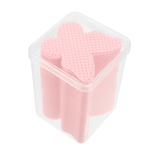 OSOLADY 200 Blatt Nagelpads Gel Nagellack Make Up Entferner Spender Drücker Spülbare Polituren Gentle Couture Liquid Soak Pump Pure Pinzette Nagelgel Entferner Baumwollblatt von OSOLADY