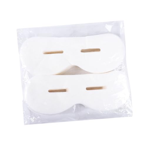 OSOLADY 200 Stück Einweg Augenmaske Papier Komfortable Diy Augenpads für Entspannende Augenpflege für Reisen und Camping Ultra Dünn Weich und Hochabsorbierend für Optimale von OSOLADY