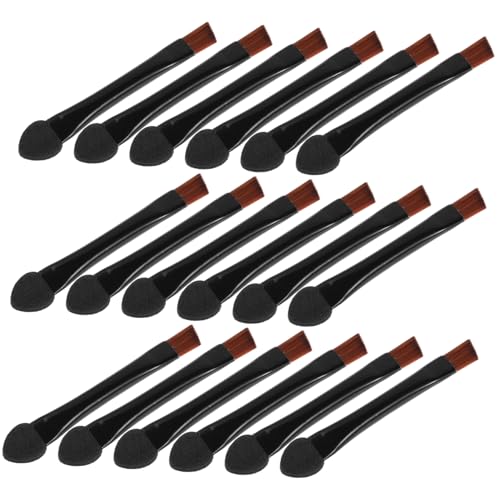 OSOLADY 20Stücke Teiliges Lidschatten und Augenbrauenpinsel Doppelseitige Schwamm Applikatoren für Augen Make Up Vielseitiges Reise Tool für Atemberaubende Looks von OSOLADY