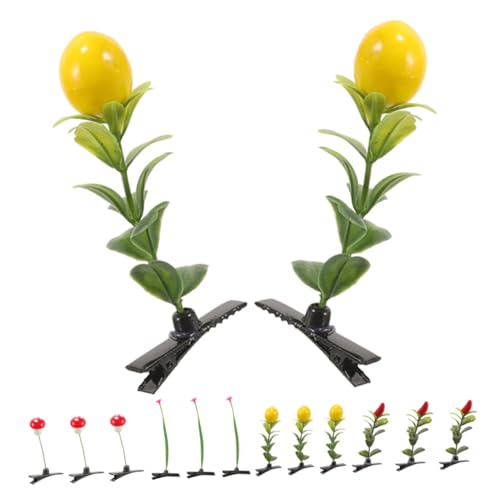 OSOLADY Realistische Pflanzenhaarspangen 20 Stück Mädchen-haarschmuck Einzigartige Blumenclip-haarnadel OSOLADY Realistische Pflanzenhaarspangen 20 Stück Mädchen-haarschmuck Einzigartige Blumenclip-haarnadel von OSOLADY