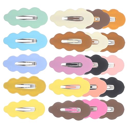 OSOLADY 20stücke Druckknopf-haarspangen Für Mädchen Haarschmuck Aus Hochwertigem Material Vielseitig Einsetzbar Für Tanz Cosplay Und Andere Anlässe von OSOLADY