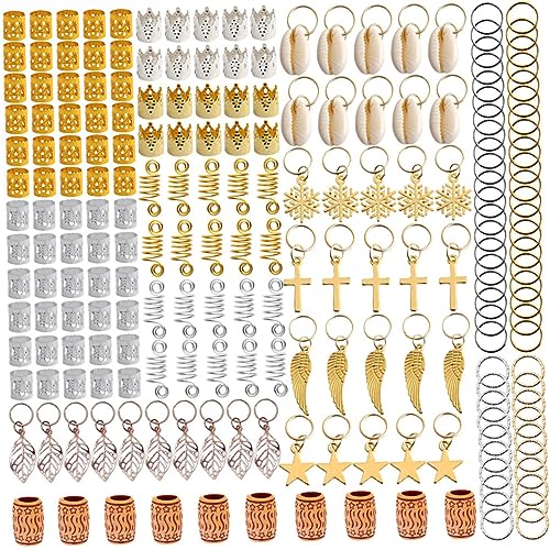 OSOLADY 210Stücke Dreadlocks Haarnadeln aus Metall mit Design Federring Kopfschmuck Vielseitiger DIY Haarschmuck für Verschiedene Frisuren Geeignet für Hochzeiten und Festivals OSOLADY 210Stücke Dreadlocks Haarnadeln aus Metall mit Design Federring Kopfschmuck Vielseitiger DIY Haarschmuck für Verschiedene Frisuren Geeignet für Hochzeiten und Festivals von OSOLADY