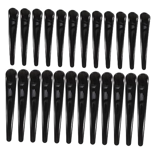 OSOLADY 24Stücke Entenhaarclips Schwarze Haarklammern für Damen Rutschfestes Design für Friseure und Verschiedene Anlässe für Alltag Partys und Hochzeiten OSOLADY 24Stücke Entenhaarclips Schwarze Haarklammern für Damen Rutschfestes Design für Friseure und Verschiedene Anlässe für Alltag Partys und Hochzeiten von OSOLADY