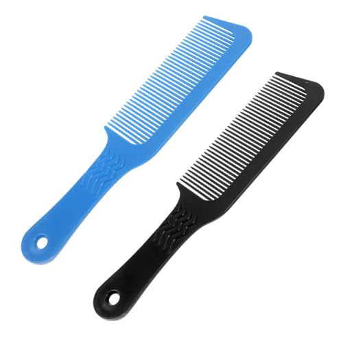 OSOLADY 2stücke Haarkamm Pack Antistatische Kämme Für Herren Kunststoffkamm Mit Massagefunktion Friseurkamm Für Und Salongebrauch Tragbar Und Hautfreundlich von OSOLADY