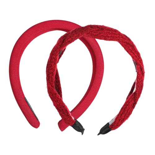OSOLADY 2Stücke Breites Stirnband für Damen Vintage Haarreif mit Rutschfester Funktion Perfektes Haarschmuck Accessoire für Partys und Besondere Anlässe Komfortabel OSOLADY 2Stücke Breites Stirnband für Damen Vintage Haarreif mit Rutschfester Funktion Perfektes Haarschmuck Accessoire für Partys und Besondere Anlässe Komfortabel von OSOLADY