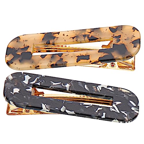 OSOLADY 2Stücke Haarklammern für Mädchen und Süße Haarclips aus Acetat für Styling und Haarschmuck Vielseitig für Alltag und Besondere Anlässe und Leopard Design OSOLADY 2Stücke Haarklammern für Mädchen und Süße Haarclips aus Acetat für Styling und Haarschmuck Vielseitig für Alltag und Besondere Anlässe und Leopard Design von OSOLADY