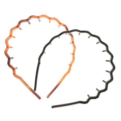 OSOLADY 2stücke Kunststoff Haarreifen Mit Zähnen Damen Stirnband Mode Haarreif Frauen Haar Anti-slip Haar Dekoration OSOLADY 2stücke Kunststoff Haarreifen Mit Zähnen Damen Stirnband Mode Haarreif Frauen Haar Anti-slip Haar Dekoration von OSOLADY