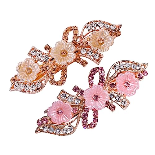 OSOLADY 2Stücke Haarspangen im Rosenblüten Design für Damen Ponytail Clips für Freizeit Feiern und Hochzeiten OSOLADY 2Stücke Haarspangen im Rosenblüten Design für Damen Ponytail Clips für Freizeit Feiern und Hochzeiten von OSOLADY