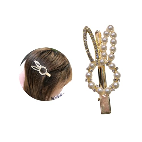 OSOLADY 2Stücke Kaninchen Haarklammern aus Perlen und Strass Süße Haarspangen für Mädchen Eleganter Haarschmuck für Dünnes Haar OSOLADY 2Stücke Kaninchen Haarklammern aus Perlen und Strass Süße Haarspangen für Mädchen Eleganter Haarschmuck für Dünnes Haar von OSOLADY