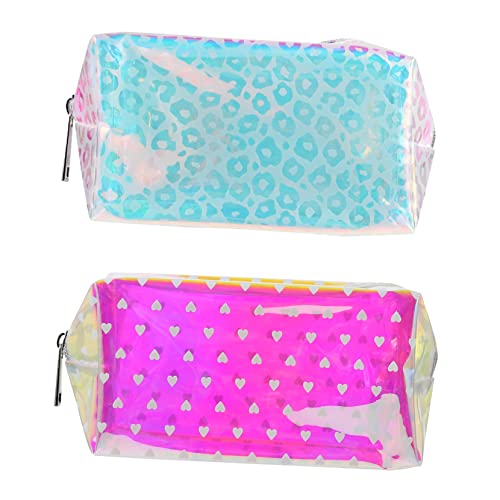 OSOLADY 2Stücke Kosmetiktasche Kosmetische Aufbewahrungstasche für Reisen Praktische Organizer Trendigen Farben für Make Up und Persönliche Essentials OSOLADY 2Stücke Kosmetiktasche Kosmetische Aufbewahrungstasche für Reisen Praktische Organizer Trendigen Farben für Make Up und Persönliche Essentials von OSOLADY