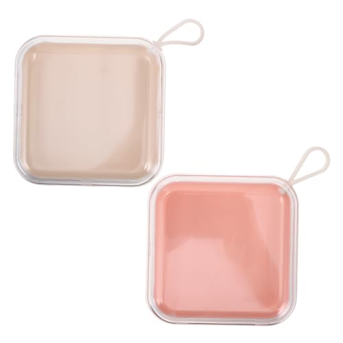 OSOLADY 2stücke Nagel Aufbewahrungsbox Für Press--nägel Nail Organizer Box Mit Fächern Reisefreundlich Und Funktional Für Nail Art Zubehör von OSOLADY