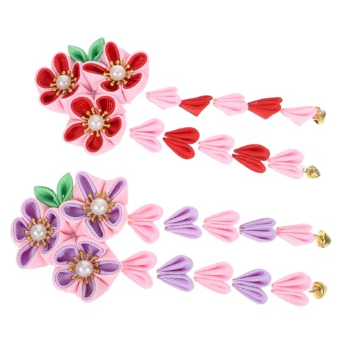 OSOLADY 2Stücke Orientalische Kirsche Haarnadel mit Quaste für Rosa Rot Rosa Haarspangen für Mädchen für Partys und Alltagskleidung OSOLADY 2Stücke Orientalische Kirsche Haarnadel mit Quaste für Rosa Rot Rosa Haarspangen für Mädchen für Partys und Alltagskleidung von OSOLADY