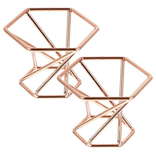 OSOLADY 2stücke Puderquastenhalter Aus Edelstahl Puderquastenhalterung Make-up-quasten-aufbewahrungsregal Puderquastenständer Für Frauen Und Mädchen Schwammhalter Puderquasten-aufbewahrung von OSOLADY