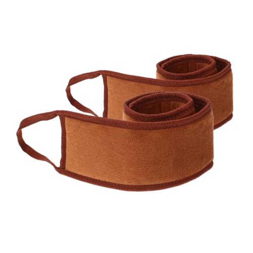 OSOLADY 2Stücke Rückenschrubber für Dusche Lotion mit Griffen Effizientes Hautpflege Tool für Männer und für Selbstbräuner und Körperpflege von OSOLADY