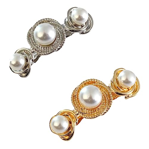 OSOLADY 2Stücke Spiralperlen Haarspangen für Haarklammern und Accessoire für Partys Geburtstage und Strandtage Perfektes für Mädchen OSOLADY 2Stücke Spiralperlen Haarspangen für Haarklammern und Accessoire für Partys Geburtstage und Strandtage Perfektes für Mädchen von OSOLADY
