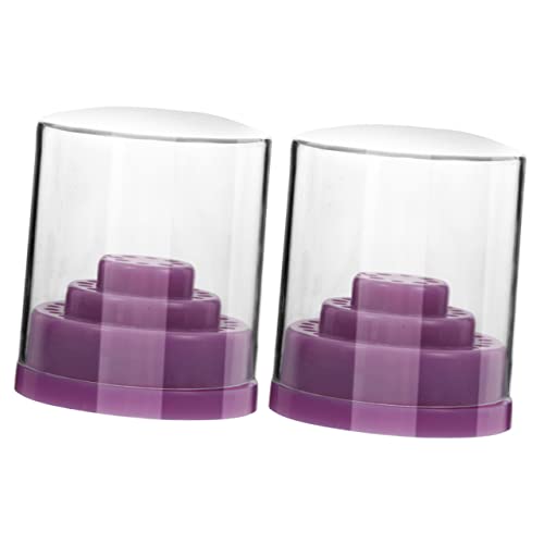 OSOLADY 2Stücke Staubdichter Bohrerhalter Für Nagelbohrer Transparente Aufbewahrungsbox Für Nagelbohrer Zubehör Praktischer Desktop Organizer OSOLADY 2Stücke Staubdichter Bohrerhalter Für Nagelbohrer Transparente Aufbewahrungsbox Für Nagelbohrer Zubehör Praktischer Desktop Organizer von OSOLADY