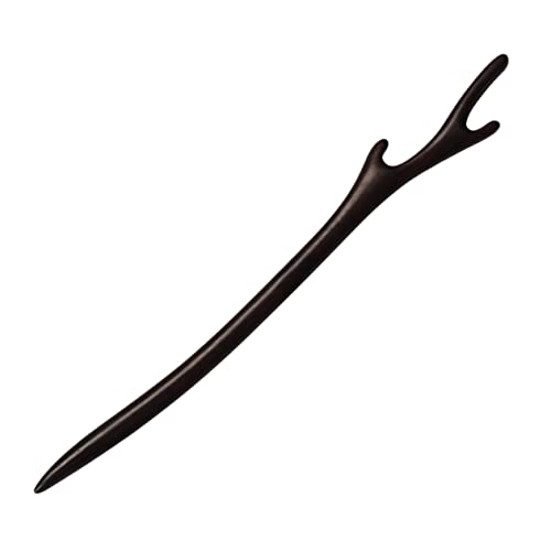 OSOLADY 2Stücke Vintage Holz Haarnadeln Geweih Haarstöcke für Damen Haarschmuck Zubehör für Hochzeiten und Besondere Anlässe Schwarz aus Hochwertigem Holz Gefertigt OSOLADY 2Stücke Vintage Holz Haarnadeln Geweih Haarstöcke für Damen Haarschmuck Zubehör für Hochzeiten und Besondere Anlässe Schwarz aus Hochwertigem Holz Gefertigt von OSOLADY