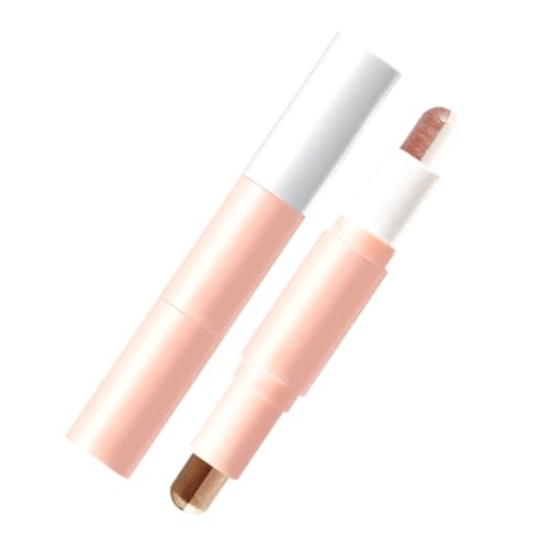OSOLADY Doppelkopf Lidschattenstift 2 Stück Wasserfest Zweifarbige Augen Make Up Sticks für Professionelles und Alltags Make Up von OSOLADY